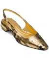 Donna Karan Women's Savita Slingback Flats In Gold