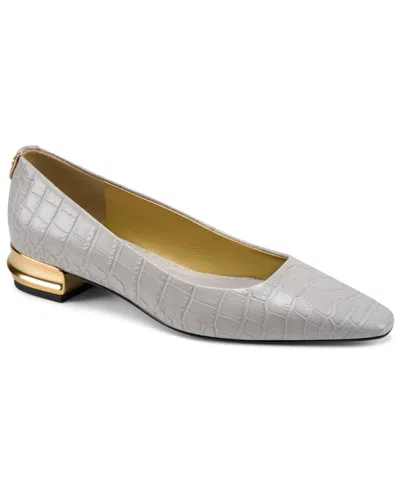 Donna Karan Women's Savita Slip-on Flats In Gray