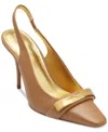 DONNA KARAN WOMEN'S SAYER SQUARE TOE SLINGBACK PUMPS