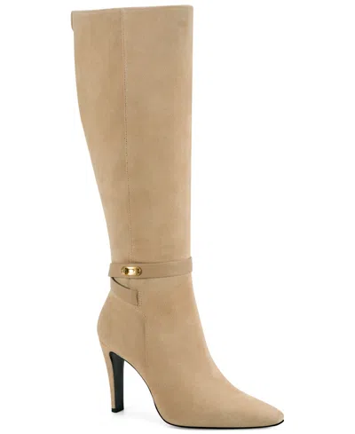 Donna Karan Women's Sherice Stiletto Heeled Boots In Nude