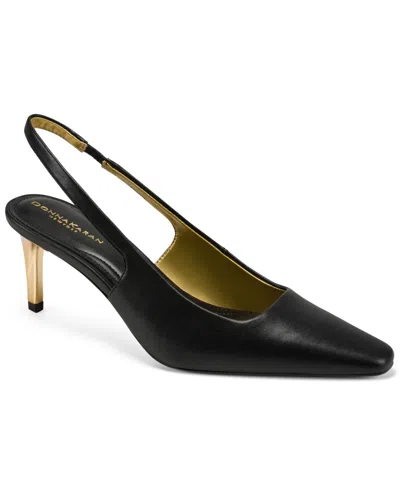 Donna Karan Women's Sidndey Slingback Pumps In Black