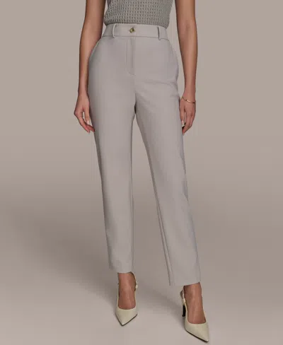 Donna Karan Women's Slim-fit Ankle Pants In Clay