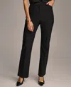 Donna Karan Women's Slim-leg Ankle Pants In Black