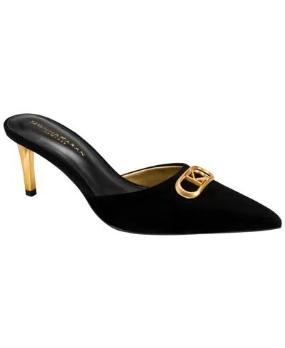 Donna Karan Women's Slip-on Mule Pumps In Black