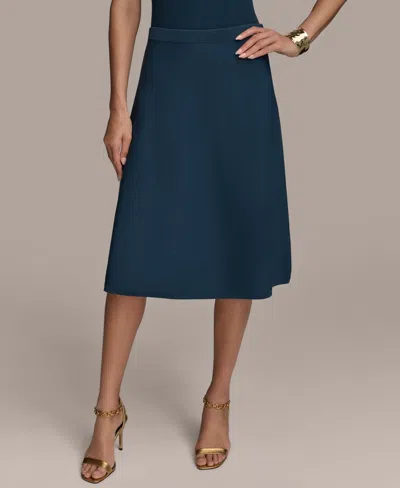 Donna Karan Women's Solid Midi Skirt