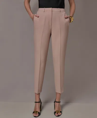 Donna Karan Women's Straight Leg Pants In Pink