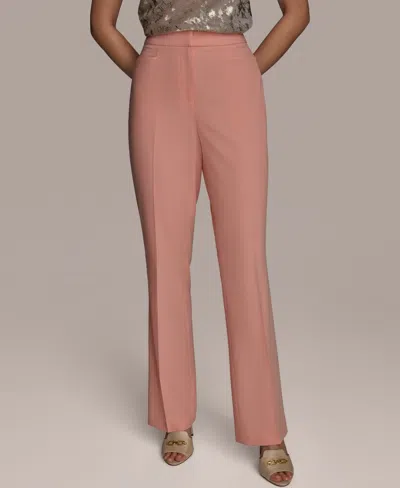 Donna Karan Women's Straight-leg Pants In Apricot