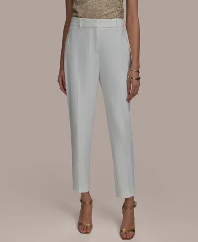 Donna Karan Women's Straight-leg Pants In Cream