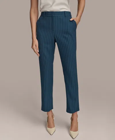 Donna Karan Women's Straight-leg Pinstripe Pants