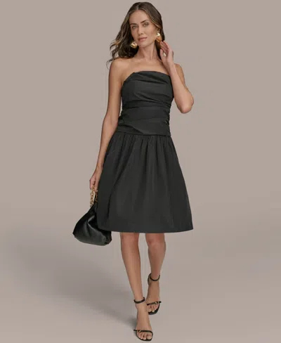 Donna Karan Women's Strapless A-line Dress