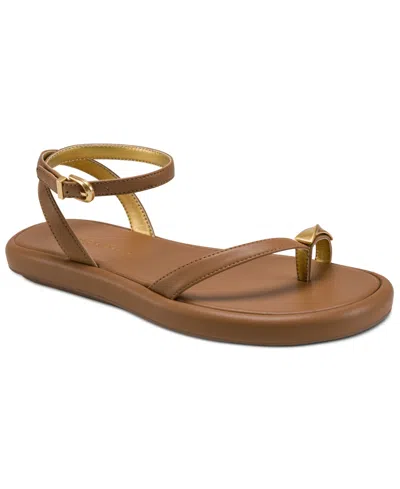 Donna Karan Women's Tabitha Ankle Strap Sandals In Brown