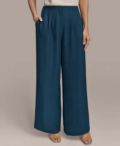 Donna Karan Women's Textured Wide-leg Pants