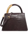 Donna Karan Women's Tulle Small Satchel Bag In Gray