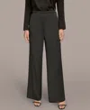 Donna Karan Women's Wide Leg Pants In Black