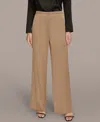 Donna Karan Women's Wide Leg Pants In Brown