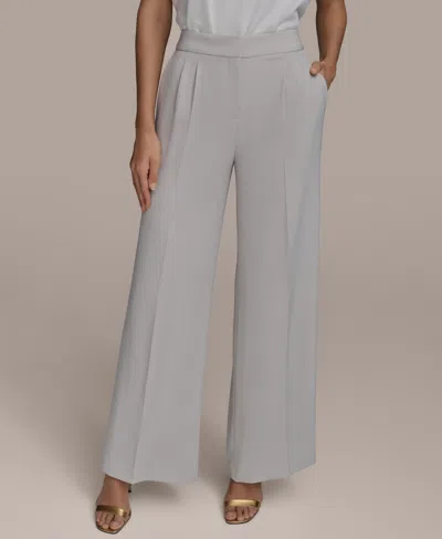 Donna Karan Women's Wide-leg Pants In Tuscan Grey