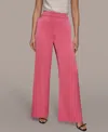 Donna Karan Women's Wide-leg Trousers In Pink