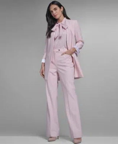 Donna Karan Womens Floral A Line Midi Skirt Cami Shoulder Top In Multi