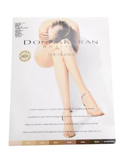 Pre-owned Donna Karan Womens' Nylon Hosiery In Brown