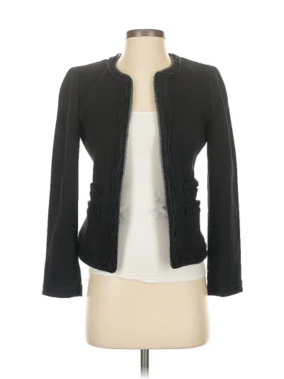 Pre-owned Donna Karan Wool Blazer Jacket In Black