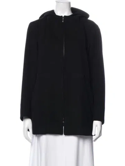 Pre-owned Donna Karan Wool Jacket In Blue