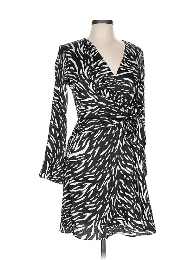 Pre-owned Donna Morgan Casual Dress In Black