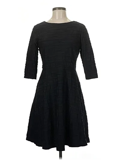 Pre-owned Donna Morgan Casual Dress In Black