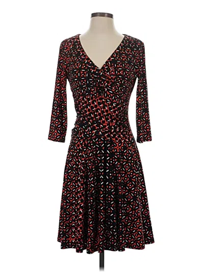 Pre-owned Donna Morgan Casual Dress In Black