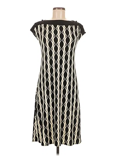 Pre-owned Donna Morgan Casual Dress In Black
