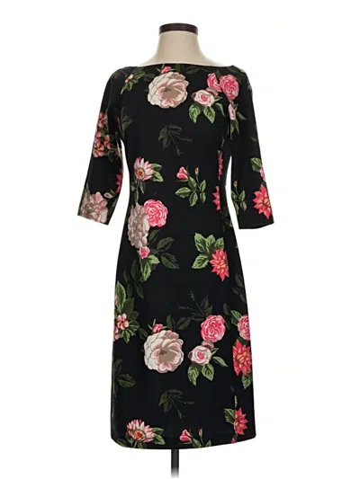 Pre-owned Donna Morgan Casual Dress In Black