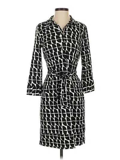 Pre-owned Donna Morgan Casual Dress In Black