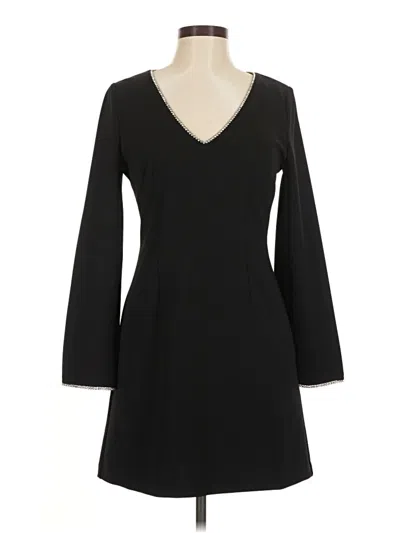Pre-owned Donna Morgan Casual Dress In Black