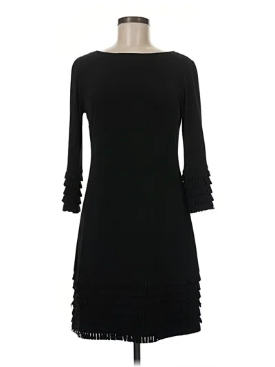 Pre-owned Donna Morgan Casual Dress In Black