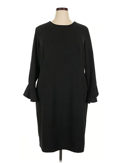Pre-owned Donna Morgan Casual Dress In Black
