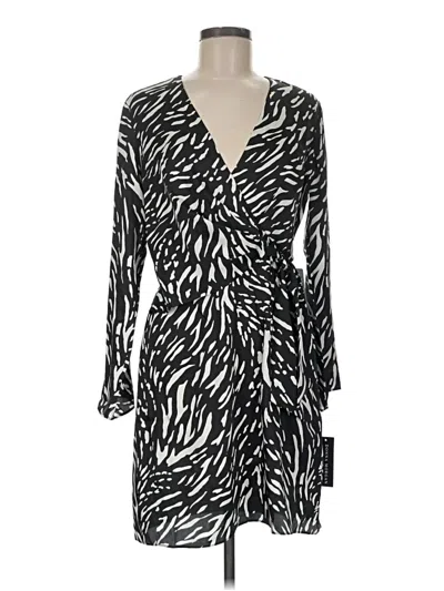 Pre-owned Donna Morgan Casual Dress In Black