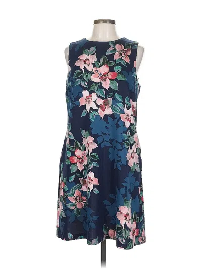 Pre-owned Donna Morgan Casual Dress In Blue