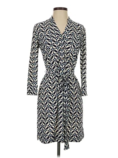 Pre-owned Donna Morgan Casual Dress In Blue
