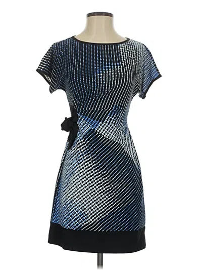 Pre-owned Donna Morgan Casual Dress In Blue