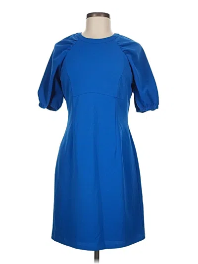 Pre-owned Donna Morgan Casual Dress In Blue