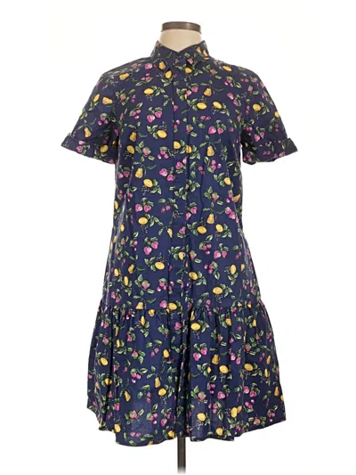 Pre-owned Donna Morgan Casual Dress In Blue
