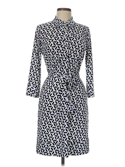 Pre-owned Donna Morgan Casual Dress In Blue