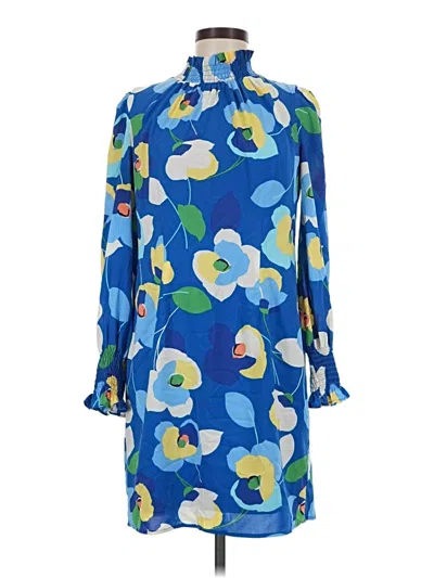 Pre-owned Donna Morgan Casual Dress In Blue