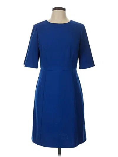 Pre-owned Donna Morgan Casual Dress In Blue