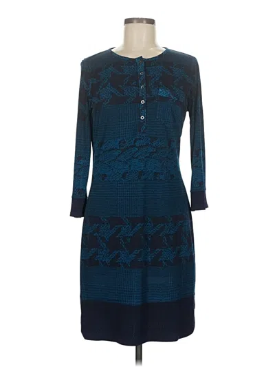 Pre-owned Donna Morgan Casual Dress In Blue