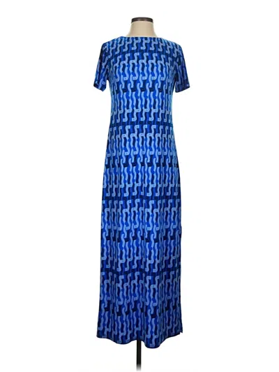 Pre-owned Donna Morgan Casual Dress In Blue
