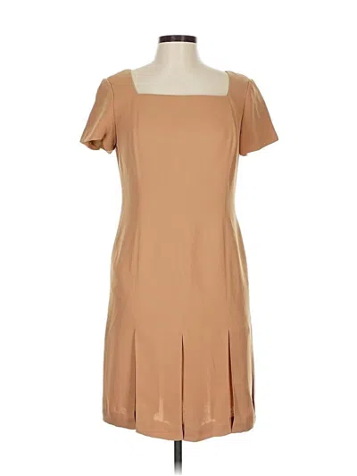 Pre-owned Donna Morgan Casual Dress In Brown