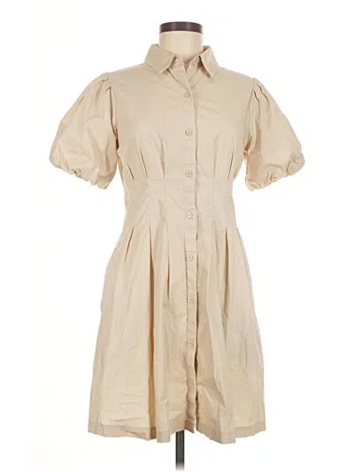 Pre-owned Donna Morgan Casual Dress In Brown