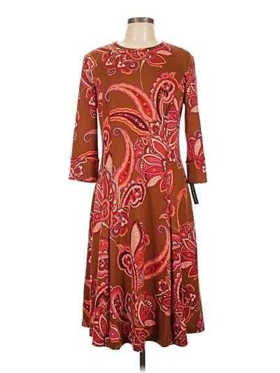 Donna Morgan Casual Dress In Brown