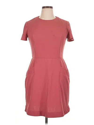 Pre-owned Donna Morgan Casual Dress In Burgundy