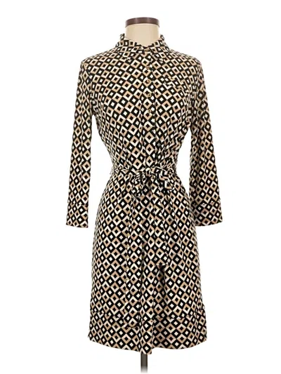 Pre-owned Donna Morgan Casual Dress In Gold